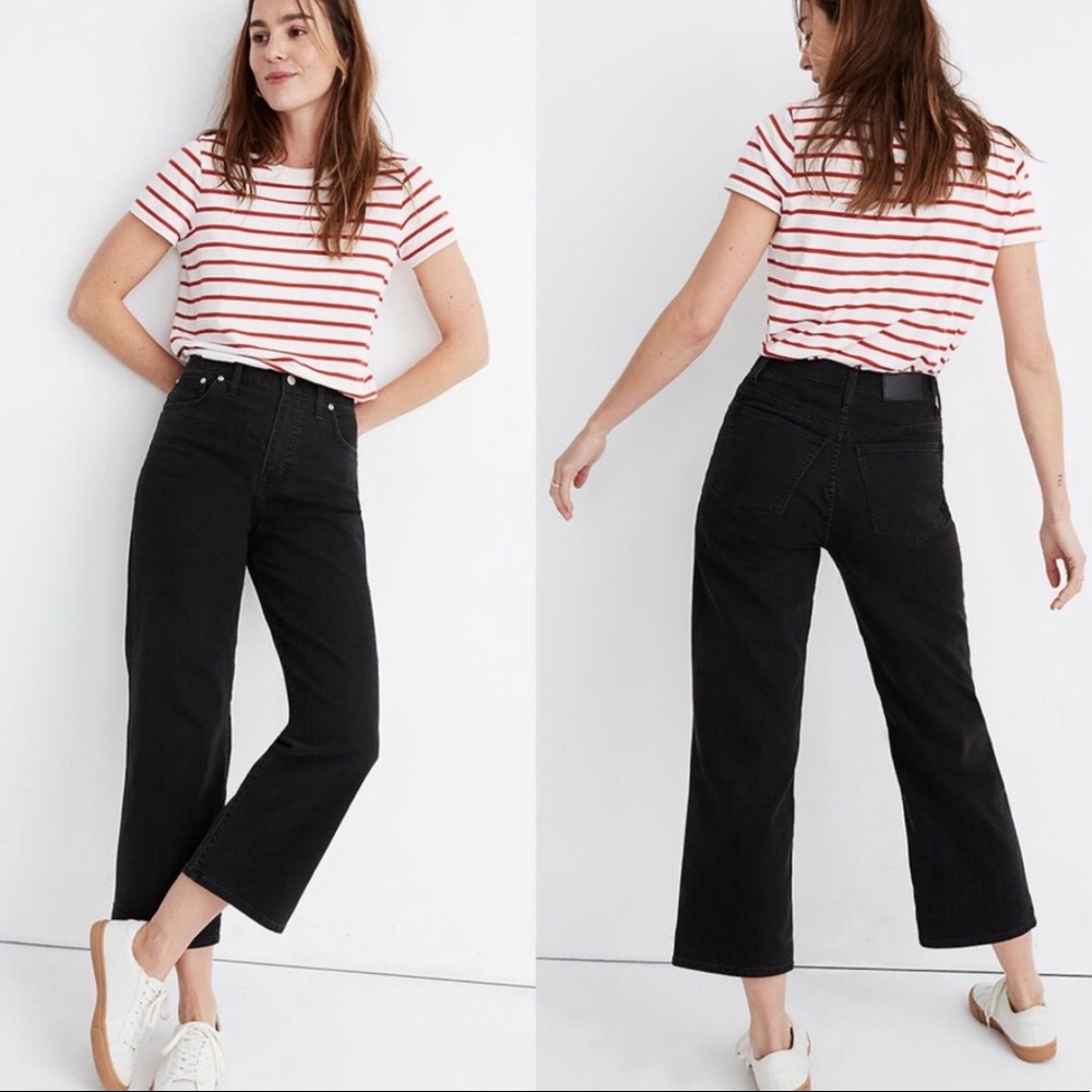 ✨ Slim Wide-leg Jeans in Lunar Wash ✨